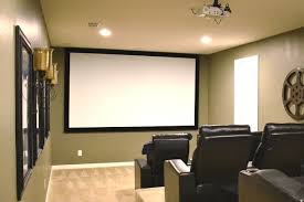 The Best Projector Screen For Most People Diy Outdoor Movie Screen Home Theater Lighting Best Projector Screen