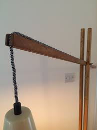 Home Made Floor Lamp Arm Detail Floor Lamp Lamp Wooden Floor Lamps