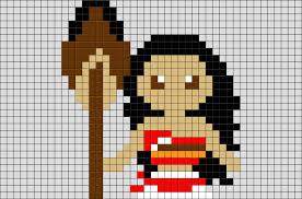 Moana Pixel Art Pixel Art Vaiana Dessin Pixel Et Pixel Art Princesse