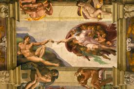 The Creation Of Adam Located In The Sistine Chapel Painted In 1511 By Michelangelo Sistine Chapel Ceiling Sistine Chapel Sacred Art