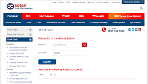 How To Track Kodak Bank Credit Card Status Online Kotak Com Credit Card Application Bank Credit Cards Credit Card Online