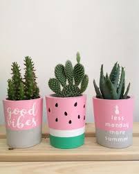 Handmade Concrete Pots Saksi Kavanoz Elisi Yaratici Fikirler