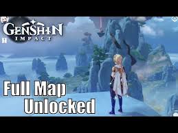 Genshin Impact Full Map Access All Statues Unlocked At Level 10 Youtube