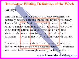 The Great Fantasy Fiction Writing Definition Debate Fantasy Fiction Writing Fiction Writing Creative Writing Help