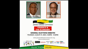 Jamaica Debates Commission General Election Debates Finance The Economy August 27 2020 Youtube