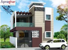 3d View Of The Building Providing Complete Perspective Of House Design To Know More Visit Apnagh Latest House Designs Independent House House Front Design