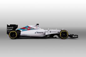 Framed Print Williams Martini Fw37 F1 Racing Car Side View Formula One Art Car Side View Racing Car