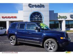 Jeep Patriot 2015 Blue Wallpaper 1024x768 13986