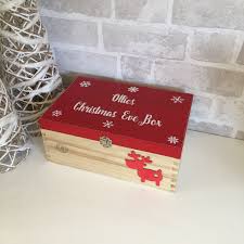 Christmas Eve Box Wooden Christmas Box Personalised Etsy Wooden Christmas Eve Box Diy Christmas Eve Box Christmas Eve Box