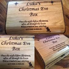 Christmas Eve Box Personalised Wooden Chest Unique Gift Etsy Christmas Eve Box Xmas Eve Boxes Christmas Eve