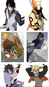 Evolution Of Naruto And Sasuke Naruto Shippuden Sasuke Personagens De Anime Naruto