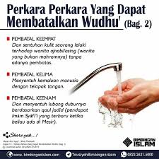 Pembatal Wudhu Qur An Pengetahuan Islam