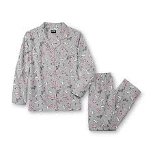 Joe Boxer Women S Flannel Pajama Shirt Pants Dachshund Womens Flannel Pajamas Lover Clothes Pajama Shirt