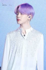 Purple Park Jimin Rambut Ungu Gambar Pangeran