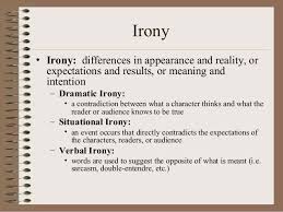 Pin By Cynthia Hussain On Literary Devices Literary Terms Situational Irony Rhetoric