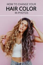 Hair Color Changer For Photos Hair Color Changer Hair Color Virtual Hair Color