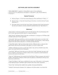 Joint Venture Agreement Templates Agreement Sample Templates With Free Simple Joint Venture Agreement Template Proposal Templates Joint Venture Venture Capital