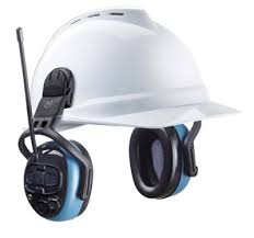 Helmet Mounted Electronic Ear Muffs Msa Safety Spain