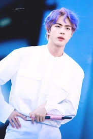 Pin By Rosa Maria Santiago On Bts Jin Purple And Pink Hair Seokjin Kim Seokjin Bts Jin
