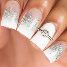 35 Glamorous Wedding Nail Art Ideas For 2018 Best Bridal Nail Designs Bridal Nails Designs Wedding Nails Wedding Day Nails