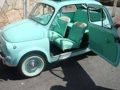 500 Pistaziengrun Fiat 500 Auto Auto D Epoca