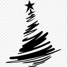 Christmas Tree Png 1000x1000px Christmas Black And White Branch Calligraphy Christmas Card Download Free
