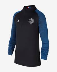 Jordan X Paris Saint Germain Dri Fit Strike Older Kids Football Drill Top Nike Nz