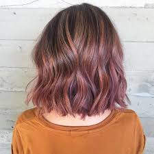 Image Result For Subtle Pink Highlights In Brown Hair Hair Styles Brown Hair Balayage Balayage Hair