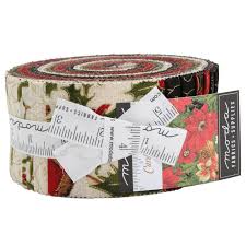 Cardinal Song Jelly Roll W Metallic Accents Christmas Jelly Roll Fabric 2 5 Inch Precut Fabric Strips Moda Moda Fabric Collections Jelly Roll Moda Fabrics