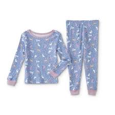 Wonderkids Infant Toddler Girls Pajama Shirt Pants Woodland Animals Kmart Girls Pajamas Pajama Shirt Toddler Girl