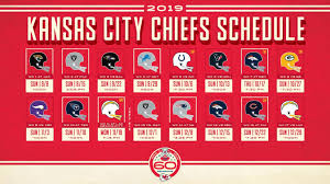 2019 Chiefs Schedule Breakdown And Predictions