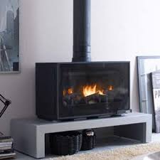 Poele A Bois Contemporain Merapi 2 14 Kw Peint Anthracite Et Support Acier Peint Gris Alu Godin 373126 Poele A Bois Poele A Bois Foyer Poele A Bois Moderne