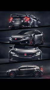 Black Honda Civic Hd Desktop Wallpaper Widescreen High Honda Civic Honda Civic Type R Black Honda Civic