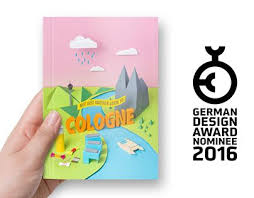 Consulta Este Proyecto Behance Not Just Another Guide To Cologne Book Design Cologne German Design