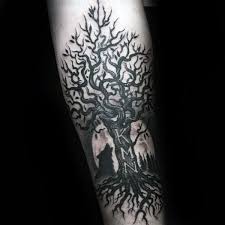 Top 59 Family Tree Tattoo Ideas 2020 Inspiration Guide Tree Tattoo Men Tree Tattoo Forearm Forearm Tattoo Men