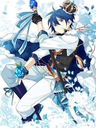 Cr Huli Vocaloid Kaito Anime Boy Blue Hair Anime Boy