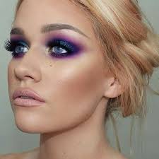 Smokey Purple Eye Gorgeous Makeup Purple Makeup Blue Makeup