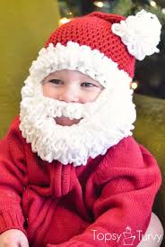 Bearded Santa Hat Pattern By Ashlee Prisbrey Crochet Christmas Hats Crochet Santa Crochet Hats