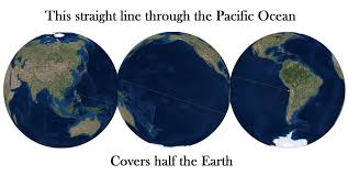 Til That The Pacific Ocean Is So Big It Has Its Own Antipodes Two Points On Exact Opposite Sides Of The Earth Geography Map Antipodes