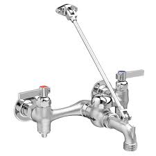 Service Sink Faucet With Top Brace 6 Inch Vacuum Breaker Spout Sink Faucets Commercial Faucets Faucet