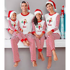 Christmas Pajamas Family Look Father Son Matching Clothes Kids Warm Long Sleeve Sleepwear Matching Mother And Daughter Clothes Matching Family Christmas Pajamas Family Christmas Pajamas Matching Family Outfits