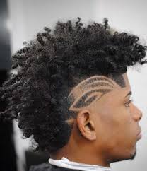 Black Hairstyles Mohawk Graduation Curly Hair Styles Hair Styles Mohawk For Men
