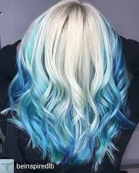 50 Fun Blue Hair Ideas To Become More Adventurous With Your Hair Ice Blue Hair Blonde And Blue Hair Blue Hair