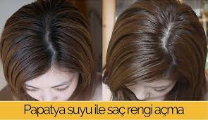 Hizli Ve Saglikli Sac Rengi Acma Yontemi Papatya Suyu Color Your Hair Natural Hair Styles Hair
