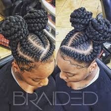2 Knotted Up Cornrows Braided Hairstyles Feed In Braid Kids Braided Hairstyles