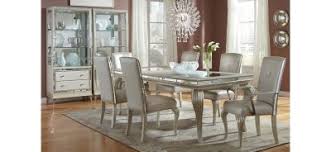 Hollywood Loft 7 Pc Dining Set In 2020 Hollywood Loft White Bedroom Furniture Bedroom Sets Queen