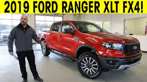 2019 Ford Ranger Xlt Fx4 Exterior Interior Walkaround Youtube