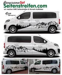 Citroen Spacetourer Jumpy Berge Mountain Wald Outdoor Aufkleber Dekor Xxl Set 7960 Outdoor Aufkleber Aufkleber Wohnwagen Aufkleber