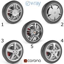 Wheels Collection 1 5 Models Mercedes Sl500 Renault Megane Car Wheels