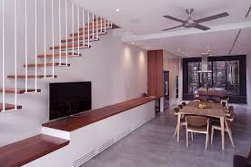 Living Room With Floating Stair Ideas Small House Design Stairs In Living Room Small House Interior Design